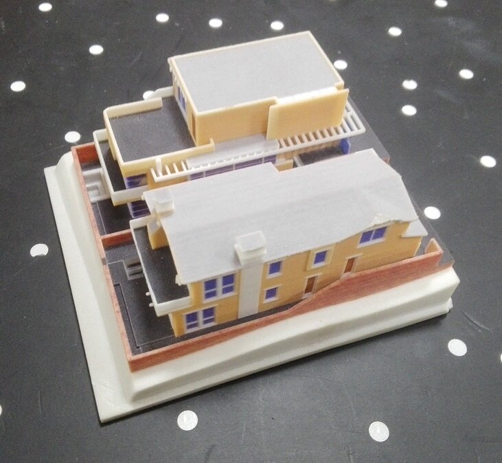 макет здания на 3d принтере